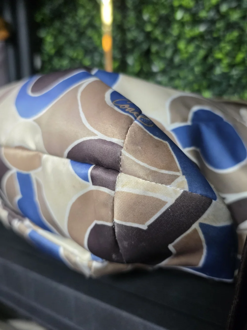 Coach Kristin Graphic Op Art Hobo Shoulder Bag